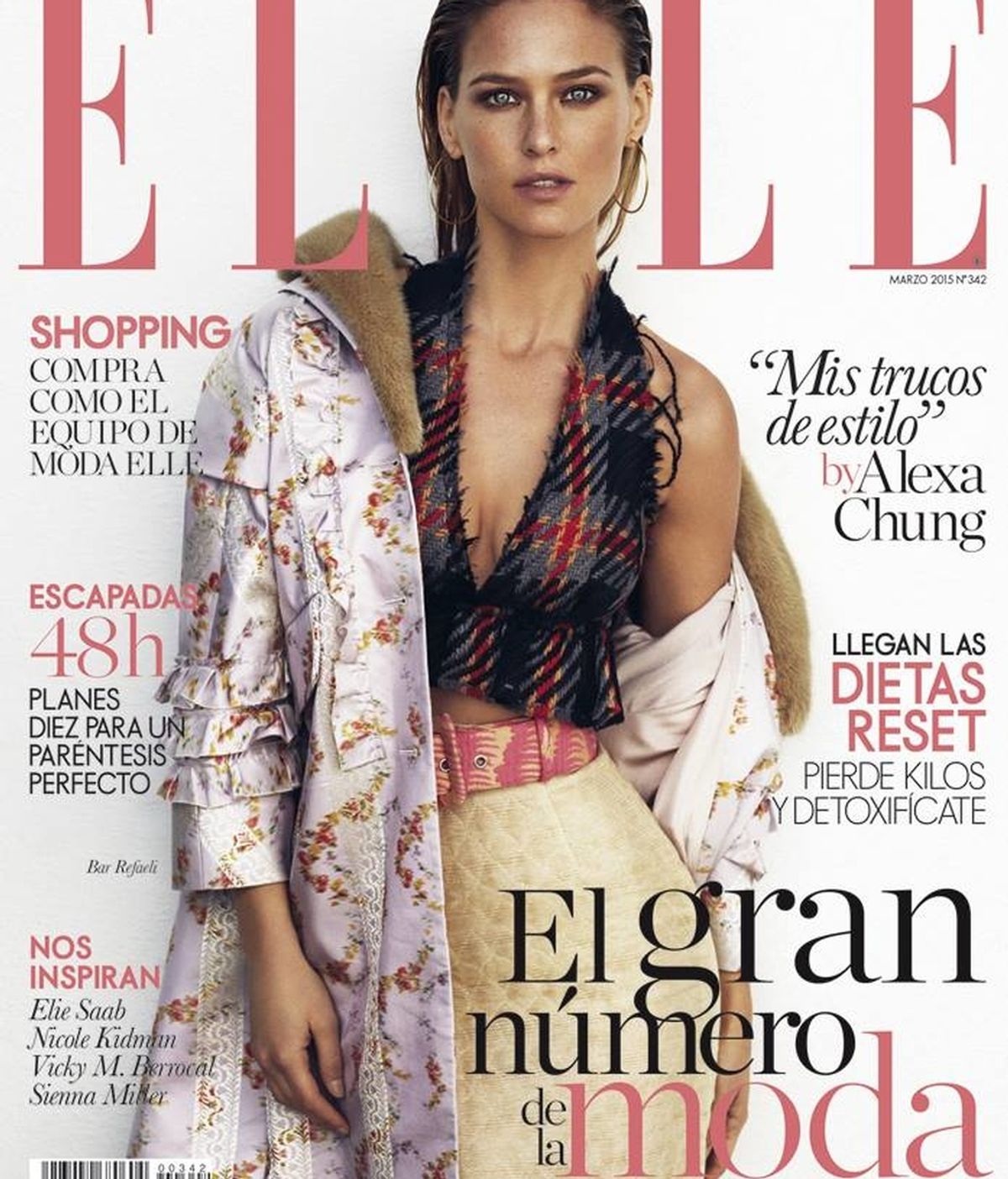 Bar Refaeli, nueva portada de Elle