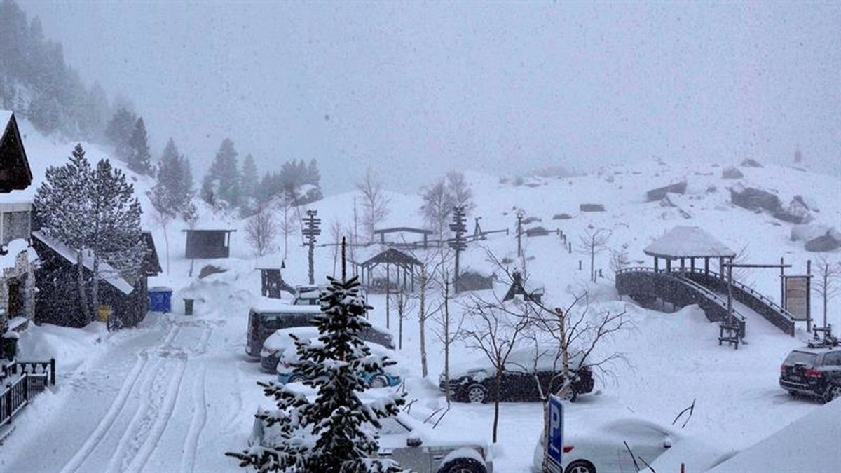 Alerta por nevadas en el Pirineo oscense
