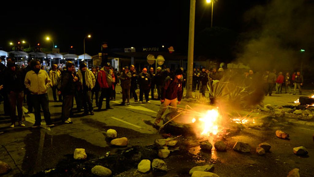 La huelga general, en imágenes