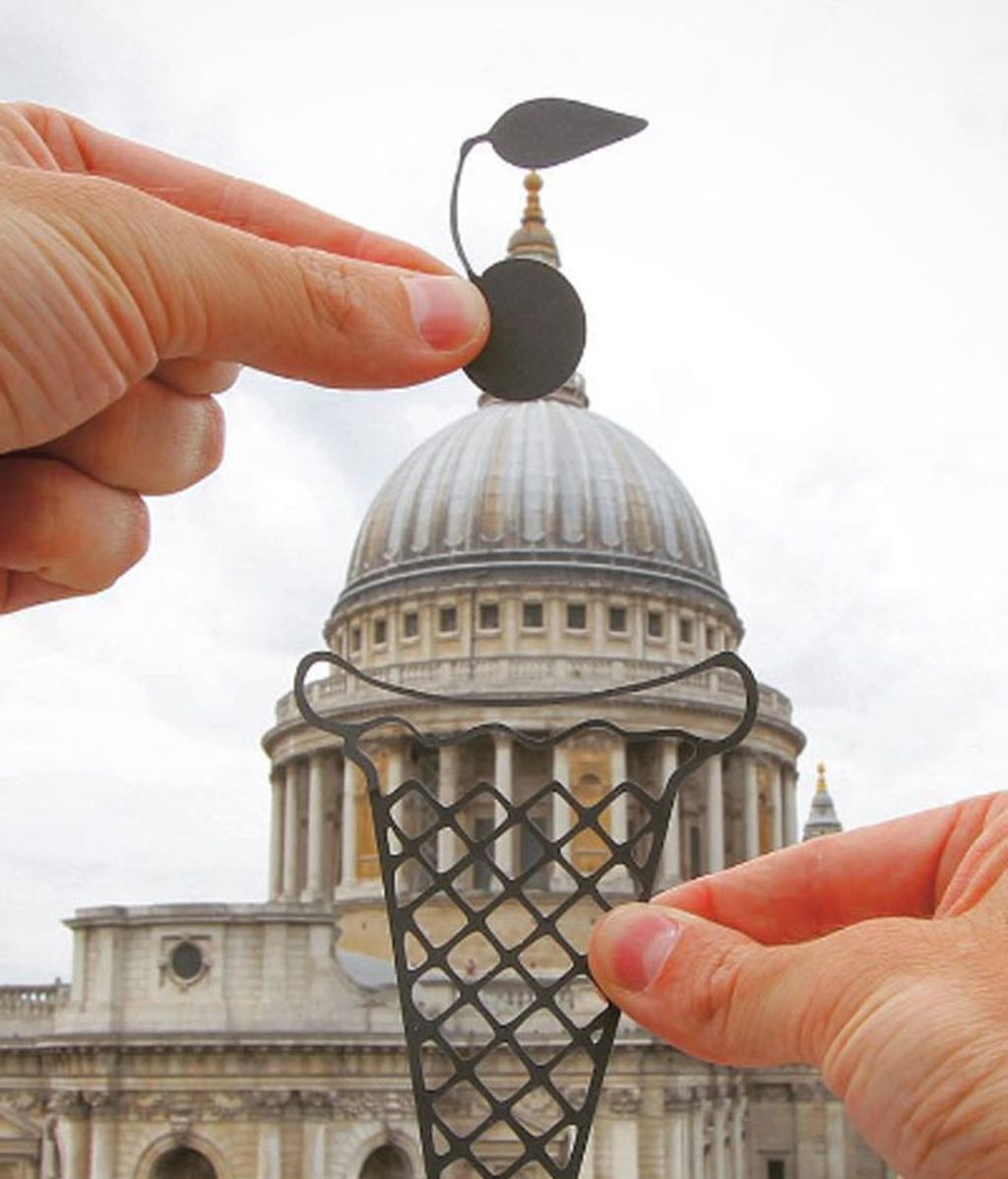 St Paul's Cathedral puede ser un rico helado para los días soleados en Londres