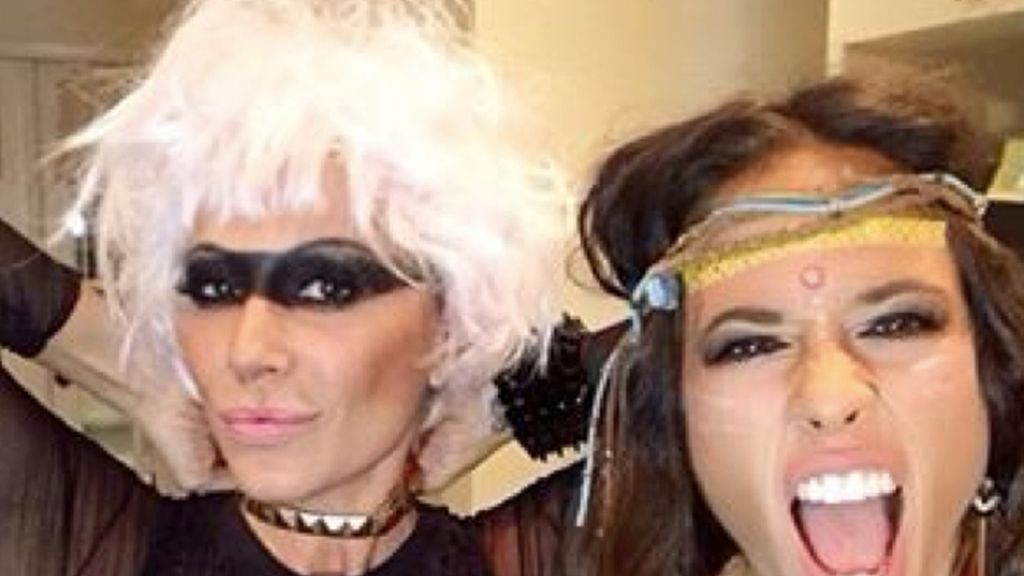 Marta Sánchez, divina hasta en la noche de los muertos