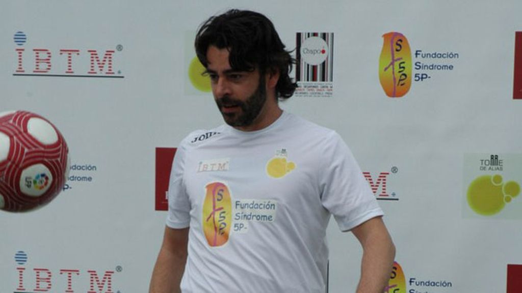Eduardo Noriega se movió como nadie en el campo de fútbol