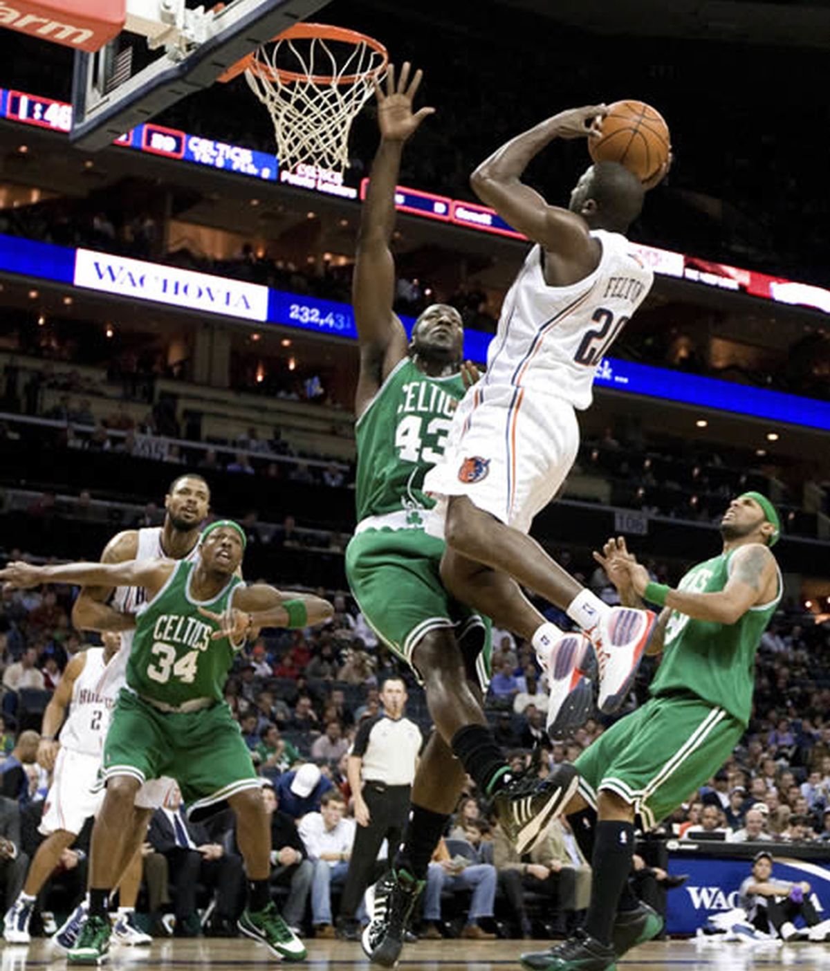 Boston Celtics vs Charlotte Bobcats