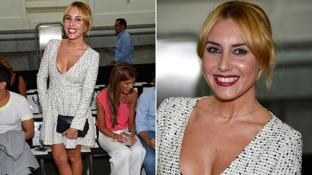 Berta Collado, de David Christian y zapatos 'Mole Mole'