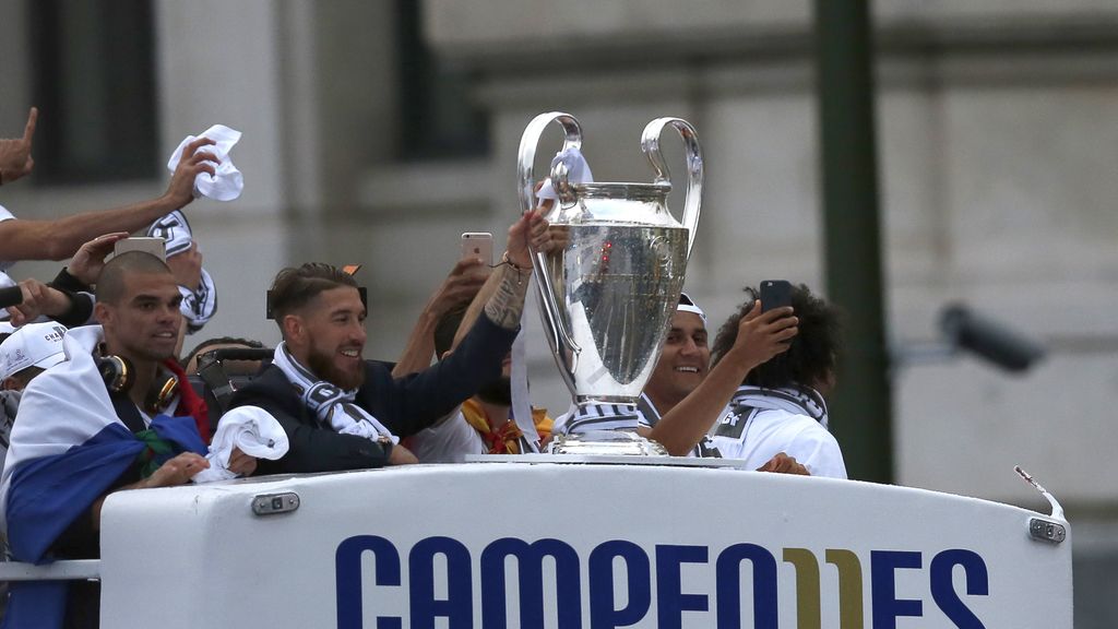 La celebración terminará en el Bernabéu