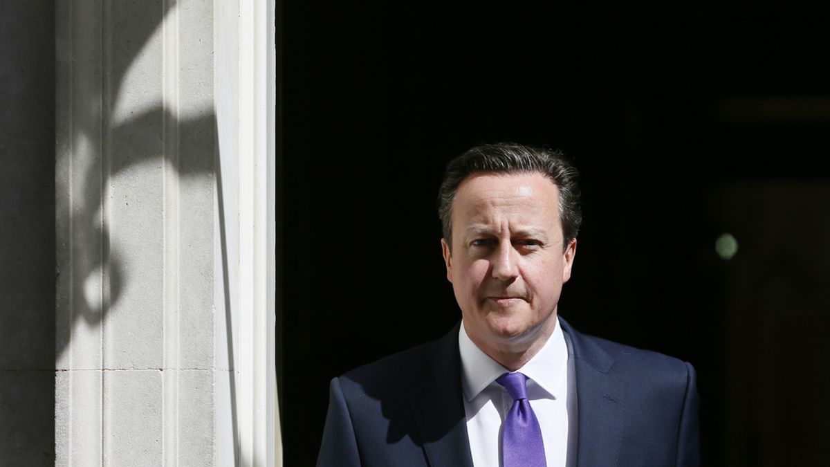 David Cameron, recién reelegido primer ministro británico