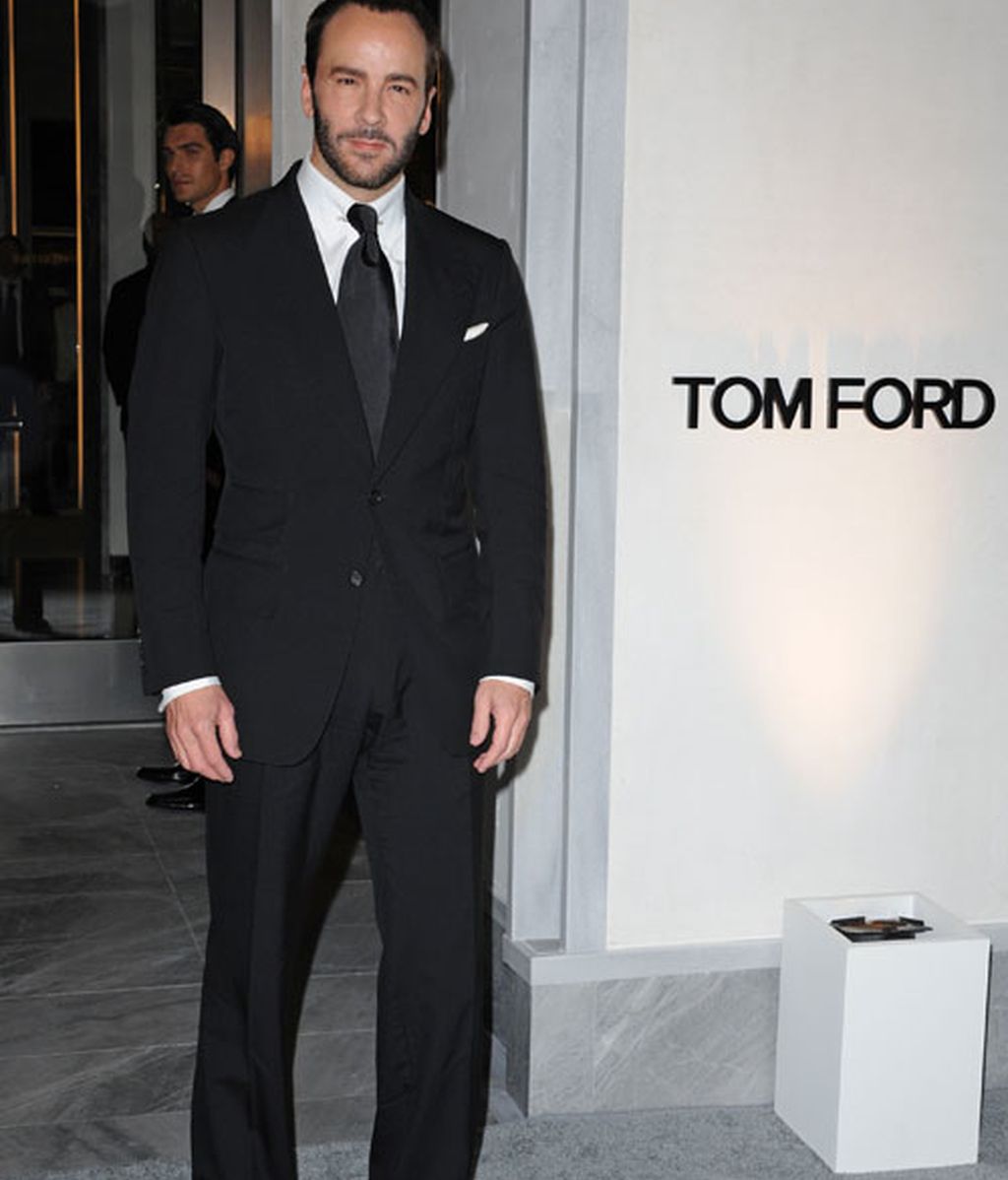 Eva Longoria, brillante en la nueva tienda de Tom Ford