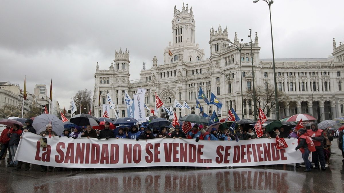 'Marea Blanca' en Madrid