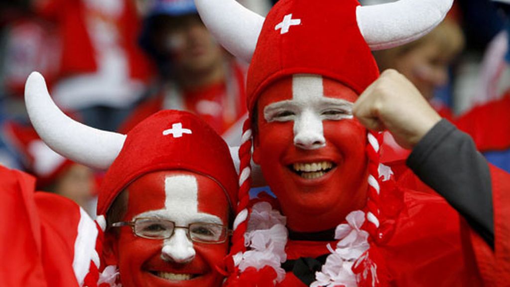 Seguidores de la aficción sueca