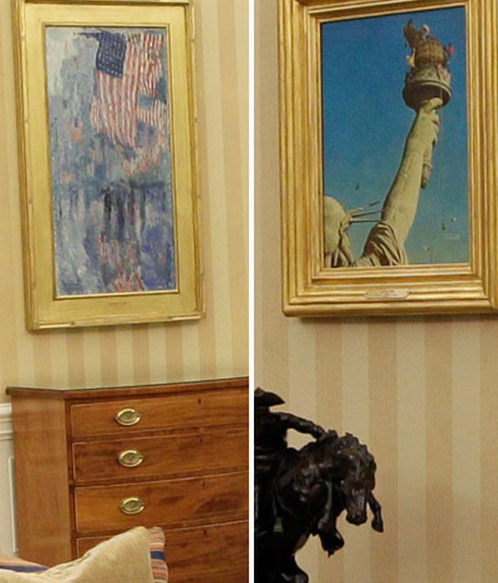 Obama redecora el Despacho Oval