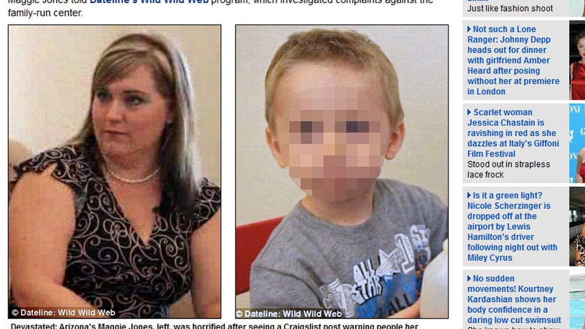 Las dueñas de una guardería publican en internet la foto de un menor con el texto: ¡cuidado este niño muerde!
