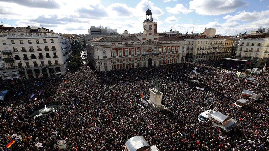 Podemos 'marcha por el cambio' en España