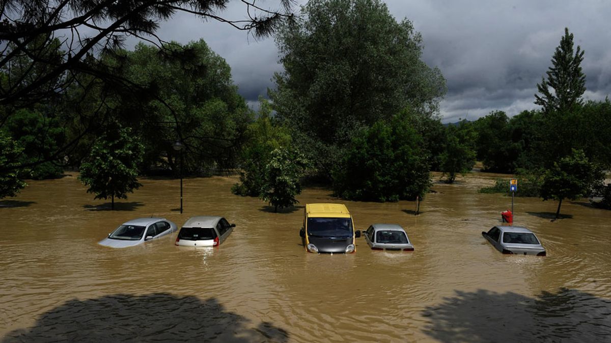 Inundaciones en Pamplona