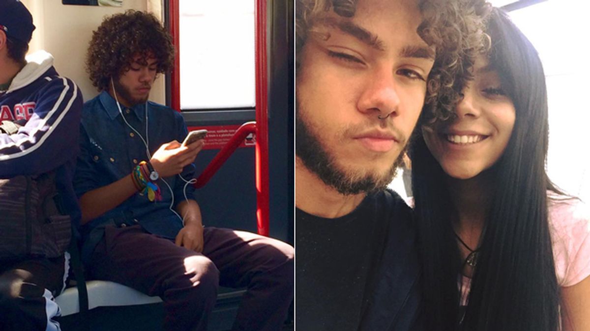 Se enamora de un chico en el metro, Facebook los reúne ¡y se convierten en pareja!