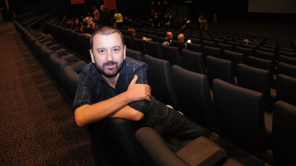 Félix Sabroso a punto de disfrutar con las maldades de "Las brujas de Zugarramurdi"