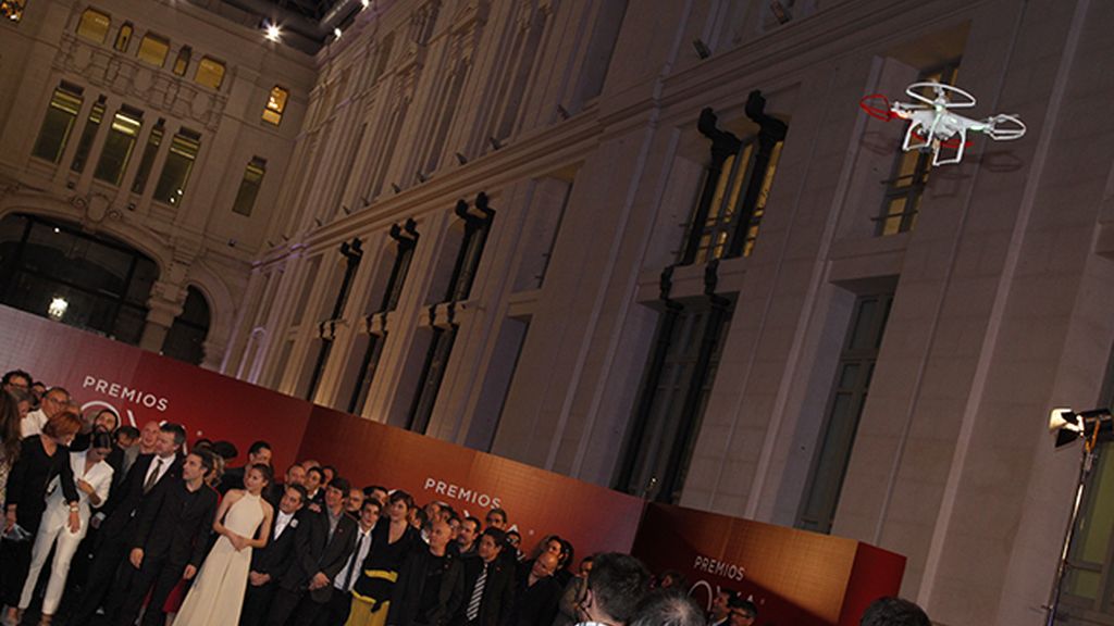 Este año la foto de familia la hizo... ¡un dron!