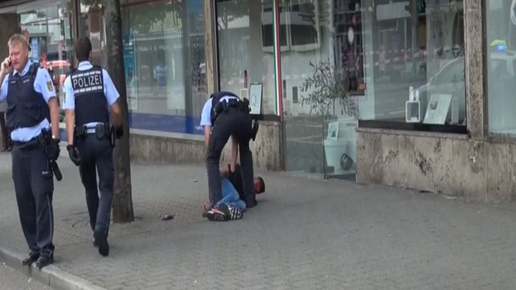 Detenido tras matar a una mujer con un machete en Reutlingen, Alemania