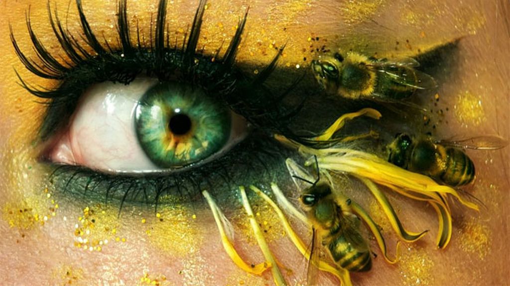 Svenja Schmitt y su sorprendente maquillaje de ojos