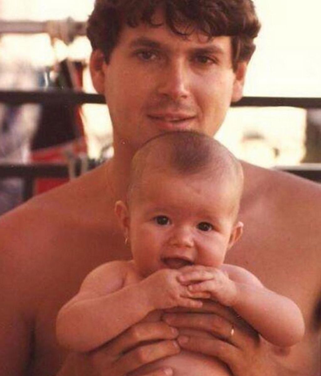 Dafne Fernández: "Felicidades papito lindo!"