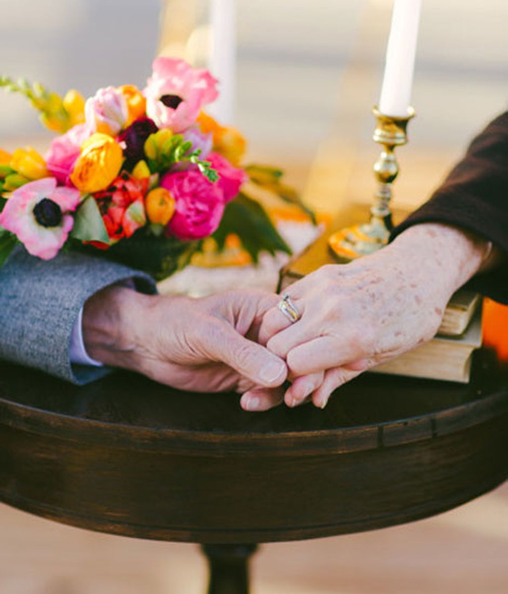 El álbum de boda que nunca tuvieron