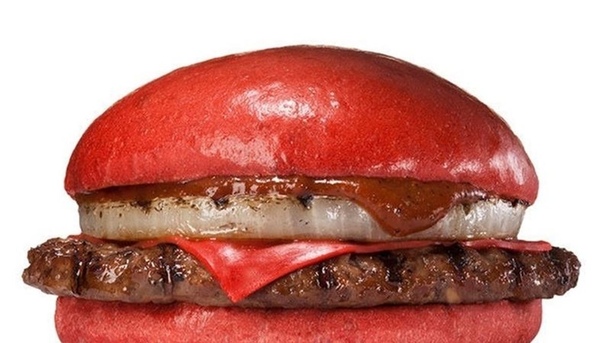 La hamburguesa roja de Burger King