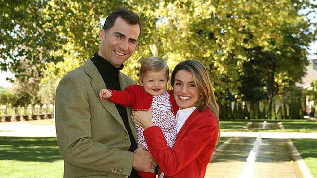 Foto oficial del primer cumpleaños