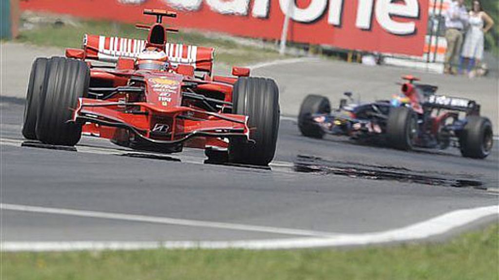 Raikkonen hizo el sexto mejor tiempo