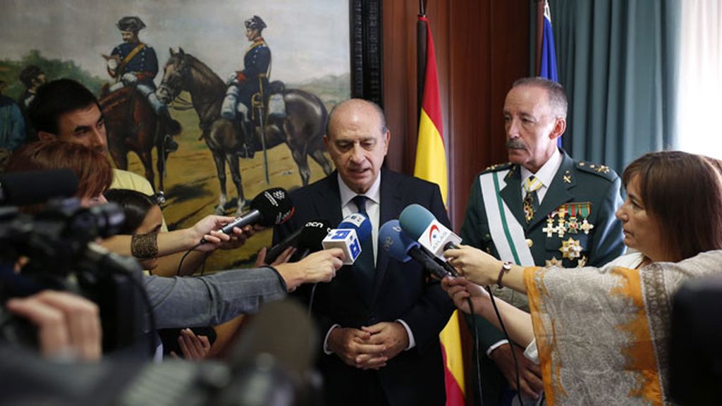 El ministro del Interior, Jorge Fernández Díaz
