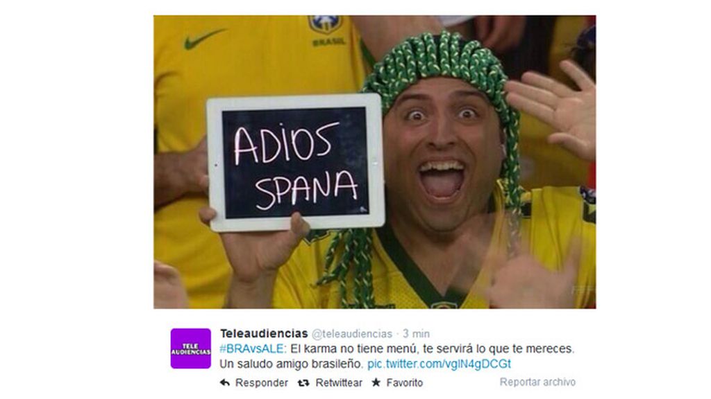 Los memes de una goleada para la historia