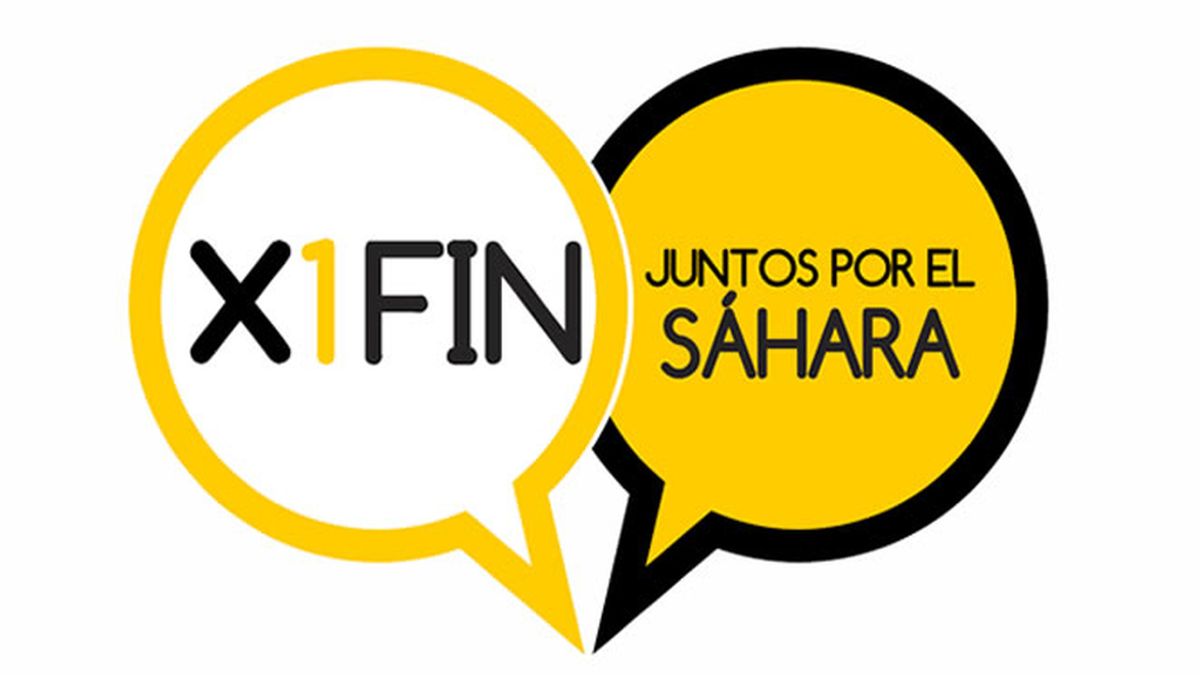 Logo X1FIN : Juntos por el Sáhara
