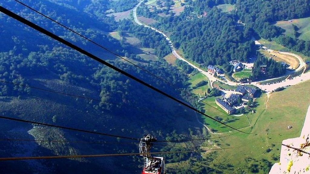 6. Fuente Dé, en Cantabria