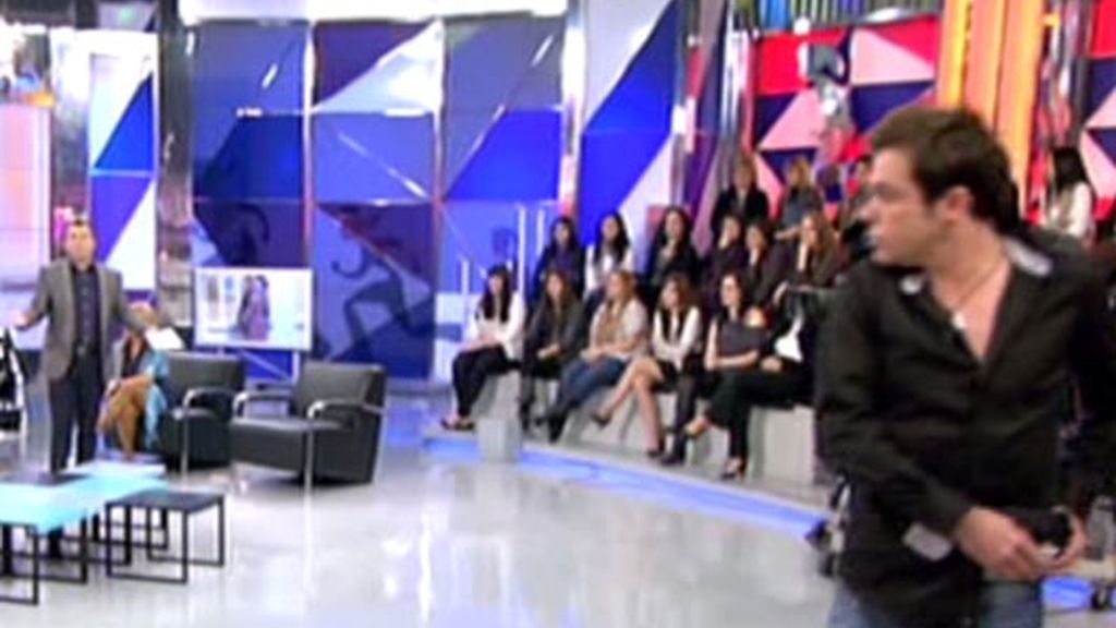 Jorge Javier expulsa a Gerardo Prager del plató de 'Sálvame Deluxe'