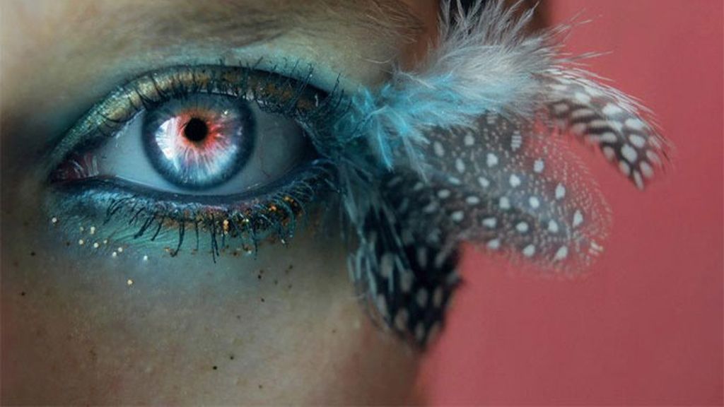 Svenja Schmitt y su sorprendente maquillaje de ojos