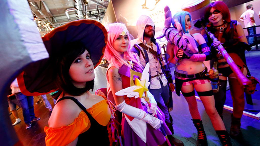 Miles de aficionados a los videojuegos se reúnen esta semana en Alemania