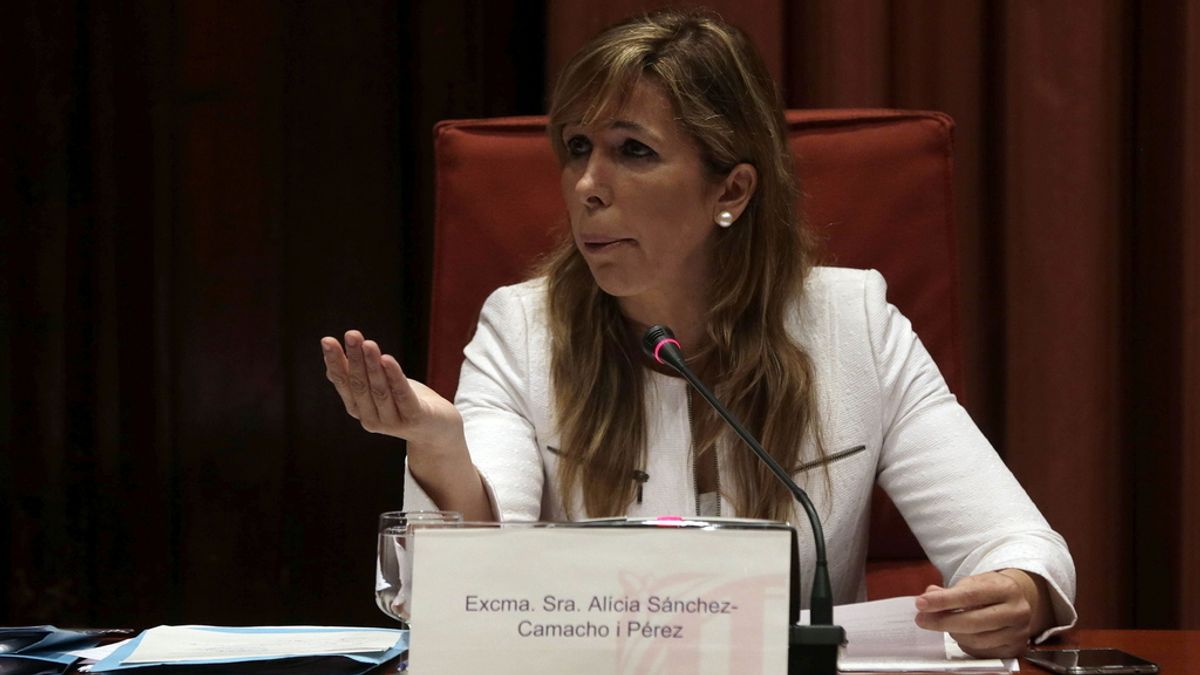 Alicia Sánchez-Camacho declara en la Comisión de Investigación del Parlament