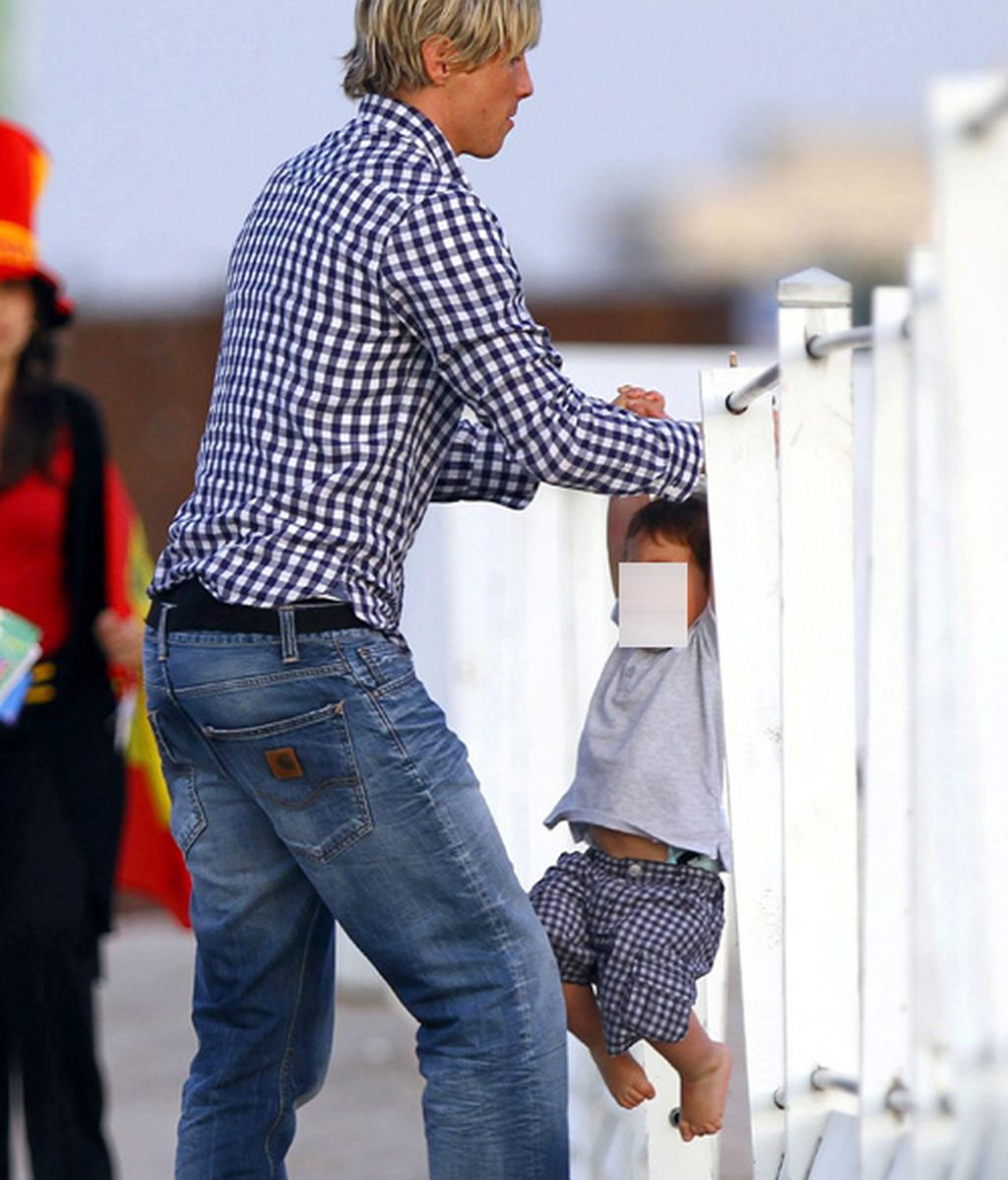 Torres y Arbeloa en familia