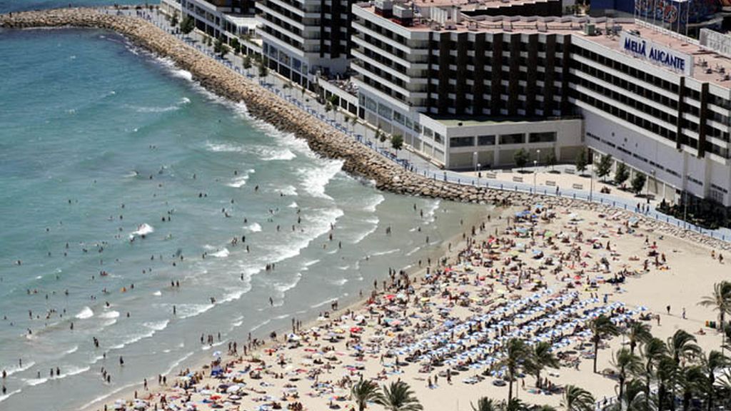 Imagen de una playa alicantina