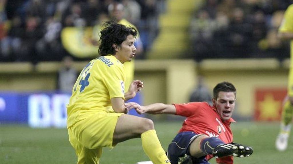 1-1. El Villarreal tropieza con un Osasuna combativo