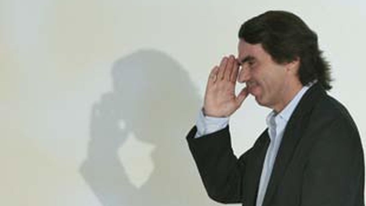 Imagen de archivo del ex presidente del Gobierno, José María Aznar. Foto: EFE.