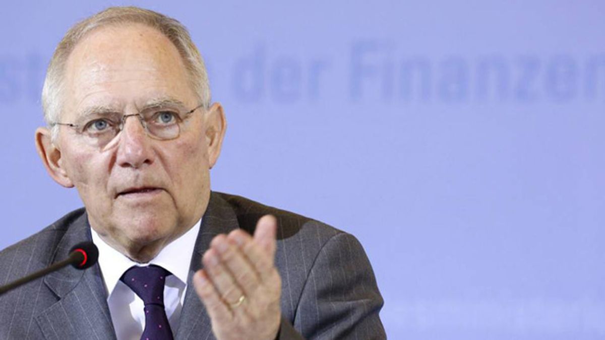 El ministro alemán Wolfgan Schäuble