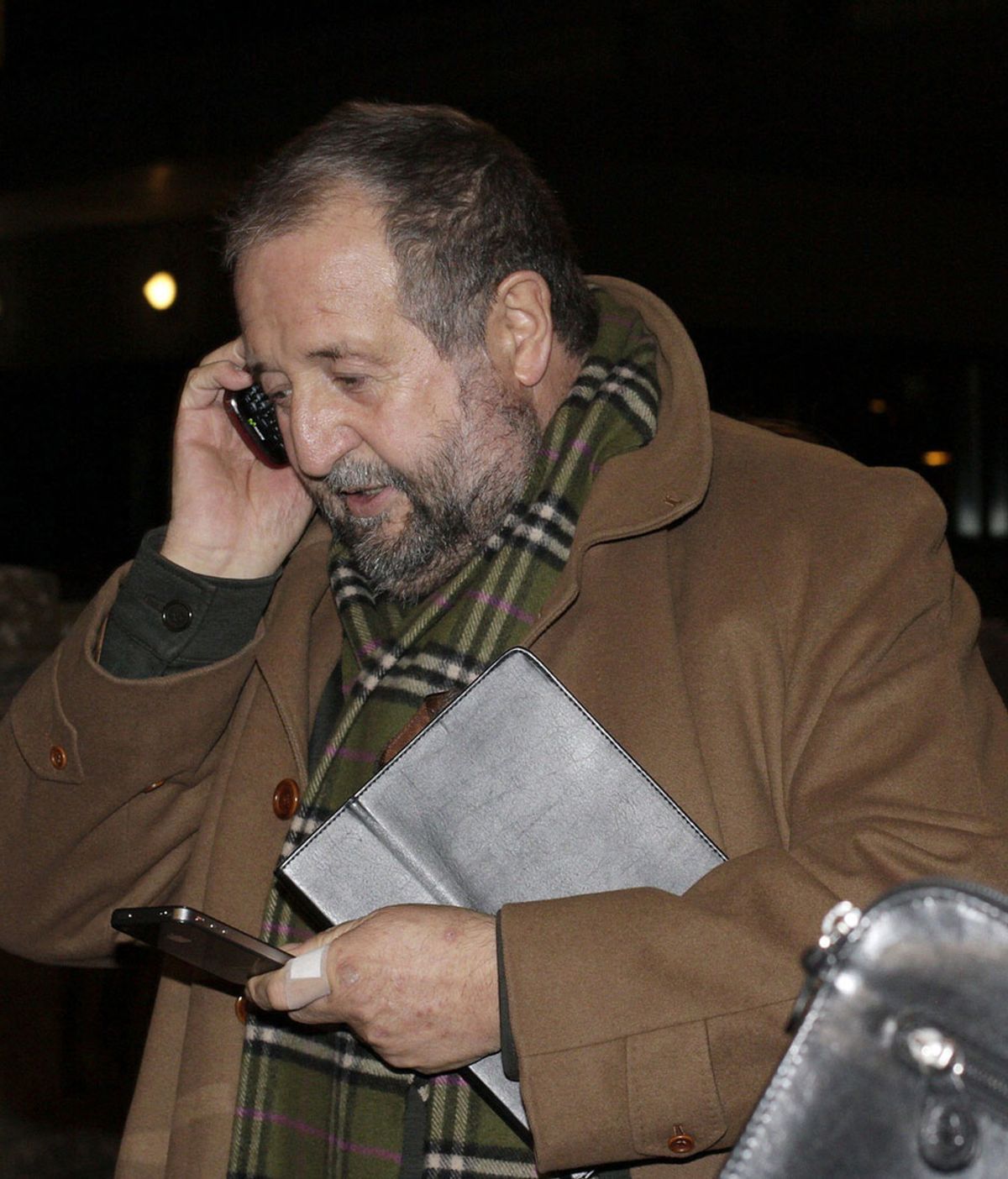 El alcalde de Lugo, José Clemente López Orozco, sale de los juzgados