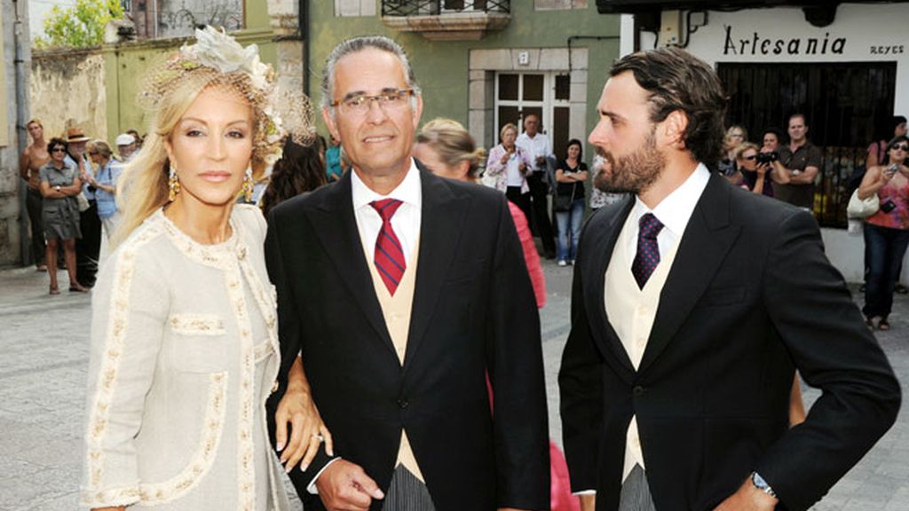 Carmen Lomana, en la boda de su sobrina
