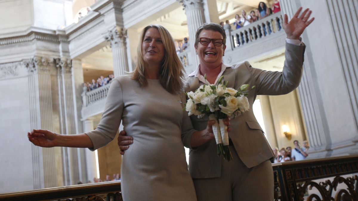 Se celebra la primera boda gay en California desde 2008
