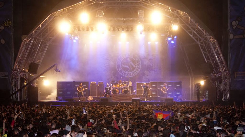 Concierto de SA en el Viña Rock