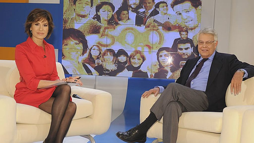 Concha y Felipe González