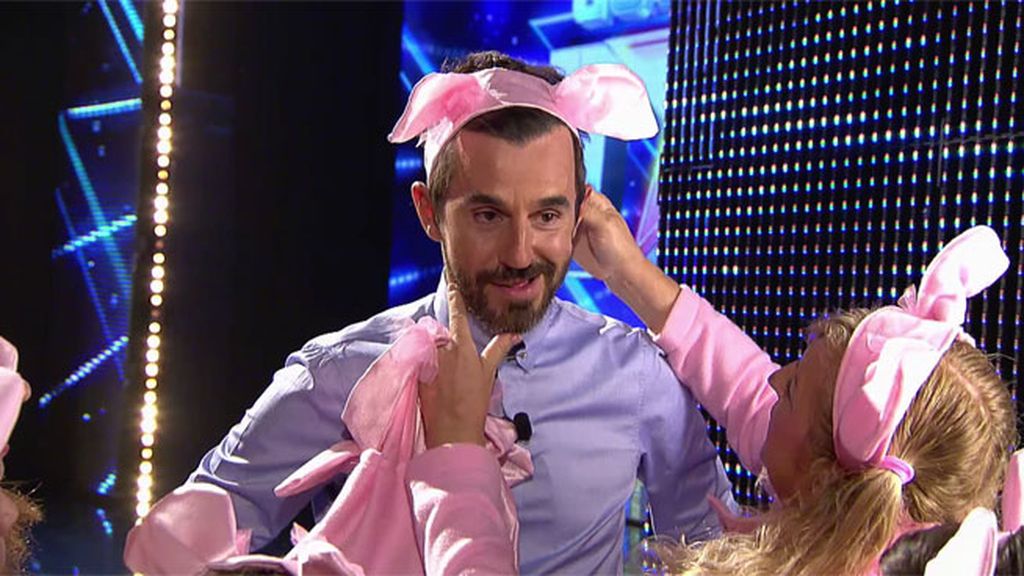 El presentador, con las emociones a flor de piel