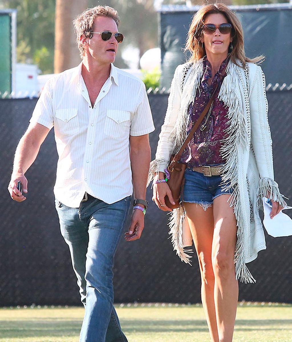 Cindy Crawford y Rande Gerber