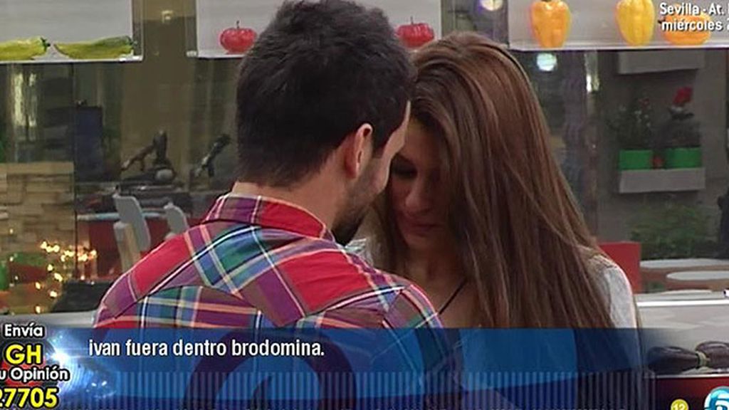 Aunque han intentado distanciartes, los dos concursantes están cada día más juntos