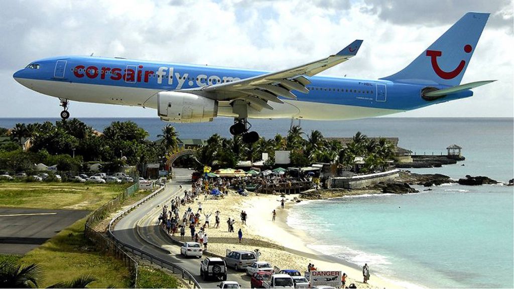 Playa Maho, San Martin