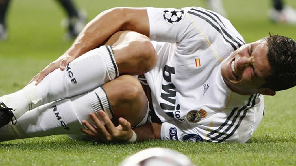 Cristiano Ronaldo, lesionado Cristiano Ronaldo, lesionado